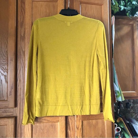 COS Gold Mock Neck Sweater - S - Picture 6 of 10